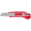 Cutter knife with pushbutton 18mm